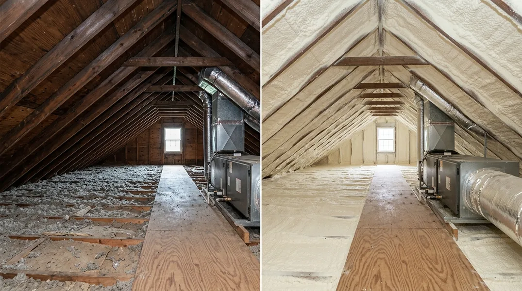 Result spray foam insulation in Winston-Salem - Winston-Salem Spray Foam Insulation