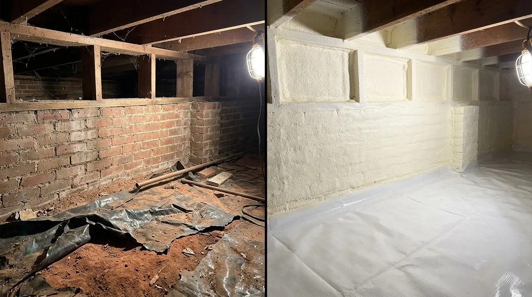 Result spray foam insulation in Winston-Salem - Winston-Salem Spray Foam Insulation