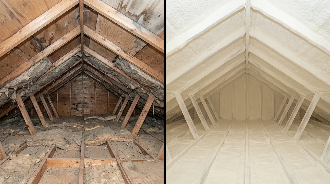 Result spray foam insulation in Winston-Salem - Winston-Salem Spray Foam Insulation