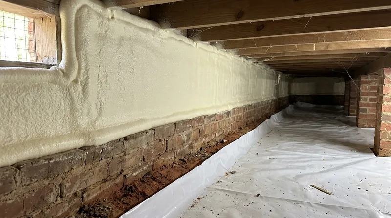 Rim Joist & Band Joist Spray Foam Winston-Salem