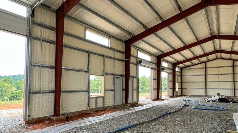 Metal Building & Barndominium Spray Foam Winston-Salem